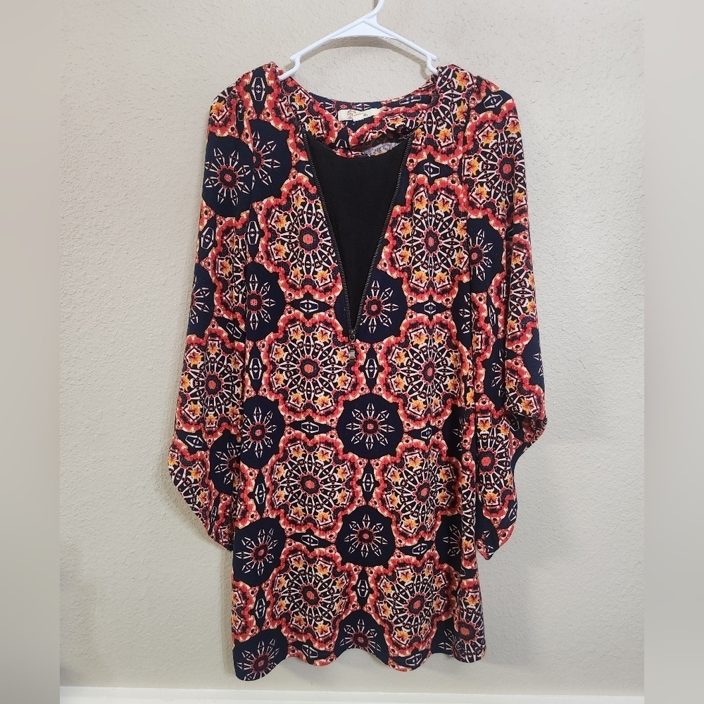 Boho Hippie Mini dress size S